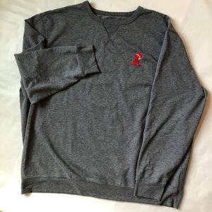 Walt Disney World Santa Mickey Pajama Top